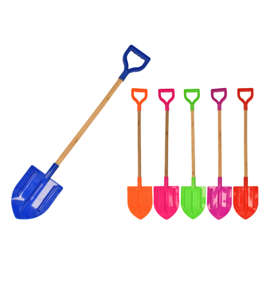 Long Wooden Handle Spade - 72cm