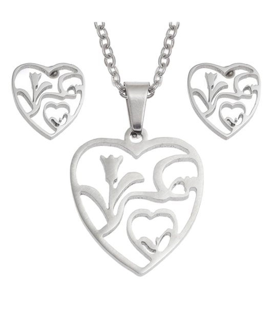 Heart Flower Set