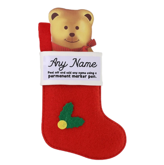 Personalised Mini Christmas Stocking - Family