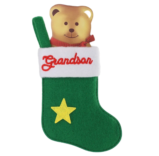 Personalised Mini Christmas Stocking - Family