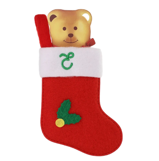 Personalised Mini Christmas Stocking - Alphabet