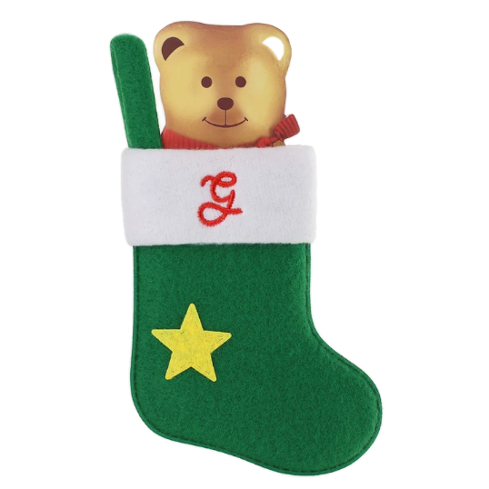 Personalised Mini Christmas Stocking - Alphabet