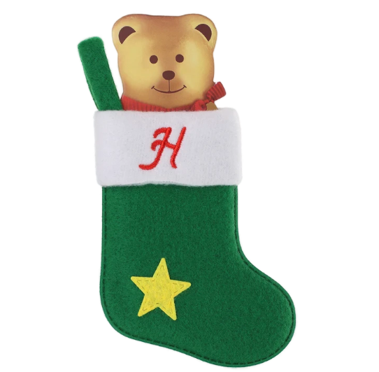 Personalised Mini Christmas Stocking - Alphabet