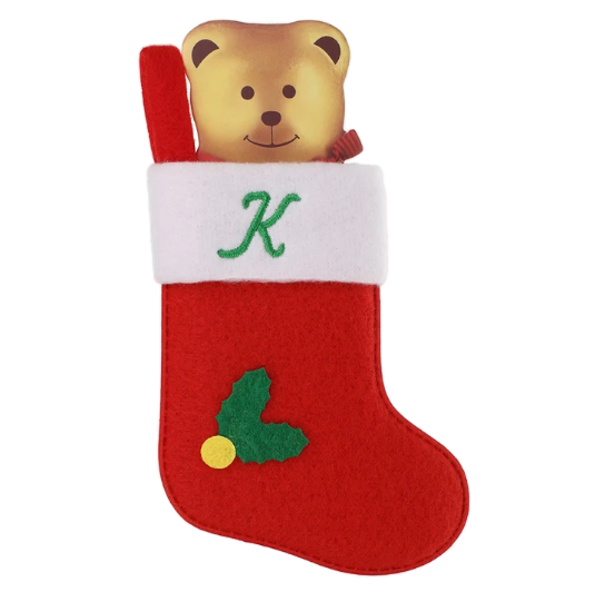 Personalised Mini Christmas Stocking - Alphabet
