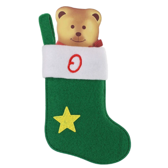 Personalised Mini Christmas Stocking - Alphabet