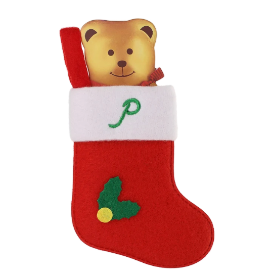 Personalised Mini Christmas Stocking - Alphabet
