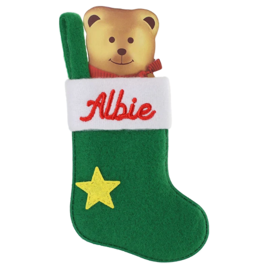 Personalised Mini Christmas Stocking - Names A-D