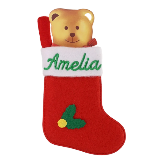 Personalised Mini Christmas Stocking - Names A-D