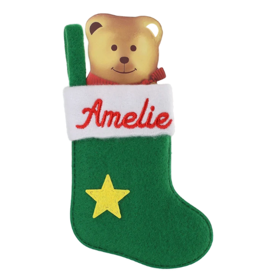 Personalised Mini Christmas Stocking - Names A-D