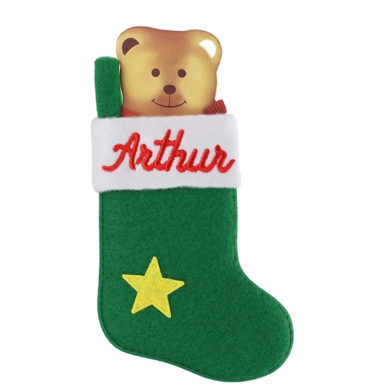 Personalised Mini Christmas Stocking - Names A-D