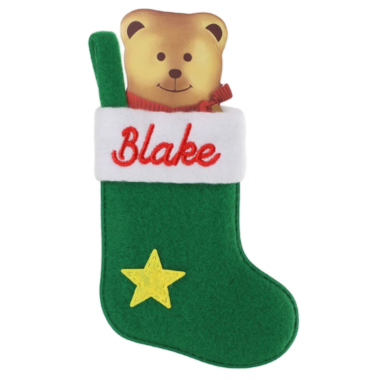 Personalised Mini Christmas Stocking - Names A-D