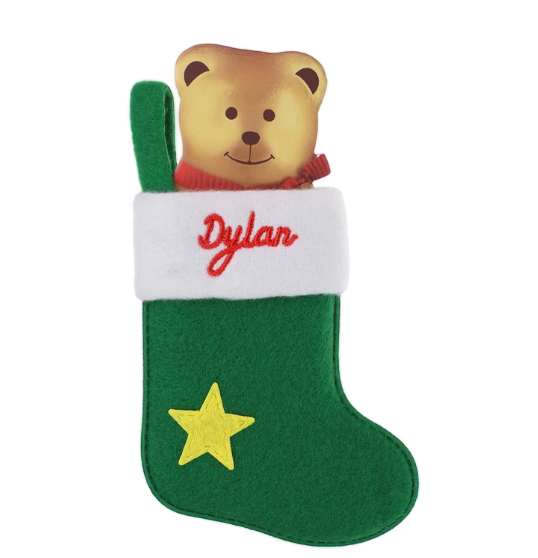 Personalised Mini Christmas Stocking - Names A-D