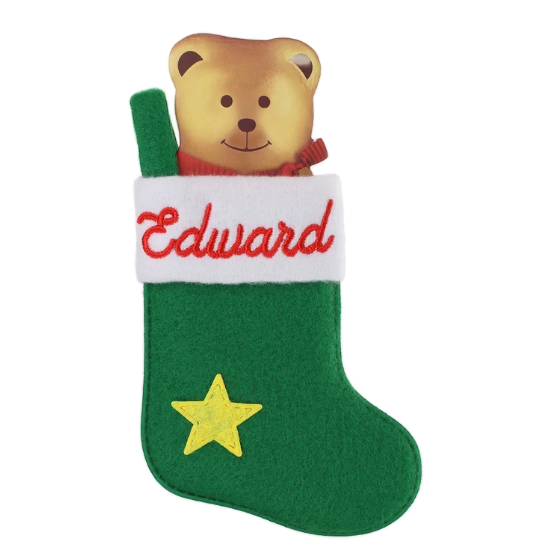Personalised Mini Christmas Stocking - Names E-G