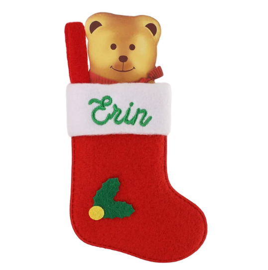 Personalised Mini Christmas Stocking - Names E-G