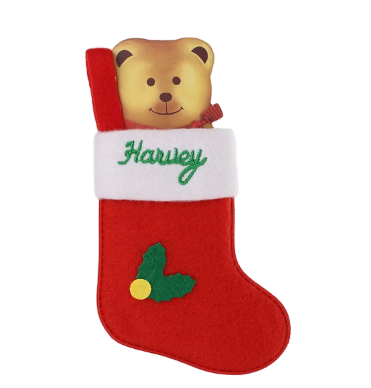 Personalised Mini Christmas Stocking - Names H-J