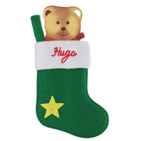 Personalised Mini Christmas Stocking - Names H-J