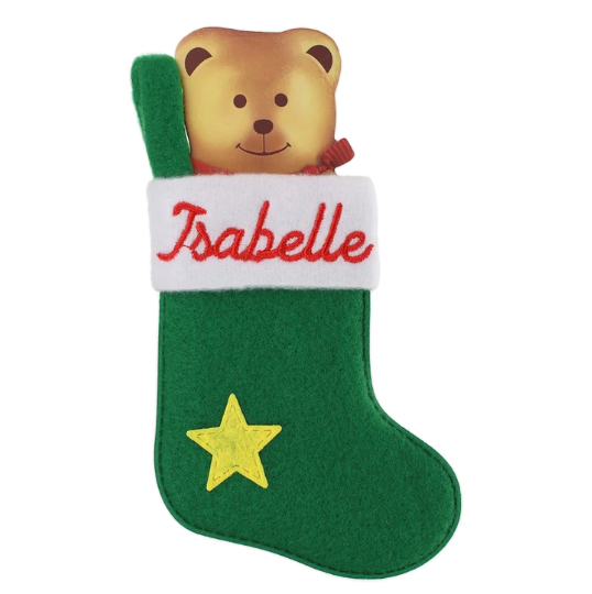 Personalised Mini Christmas Stocking - Names H-J