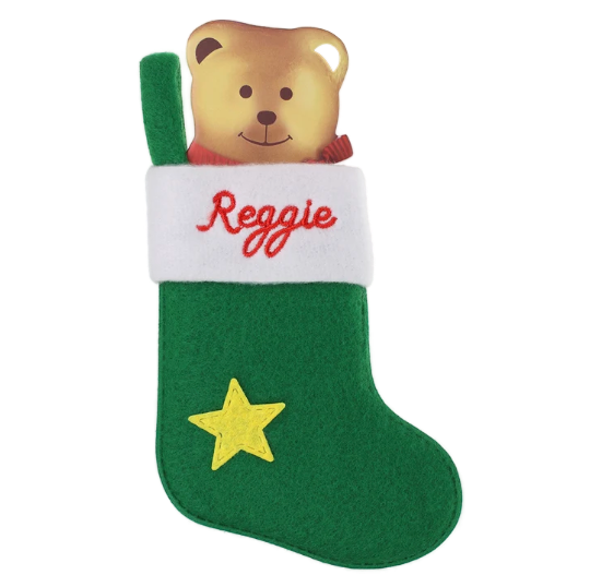 Personalised Mini Christmas Stocking - Names R-Z