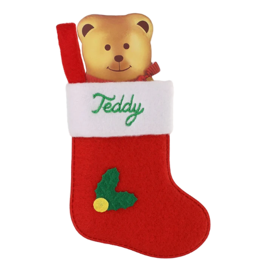 Personalised Mini Christmas Stocking - Names R-Z