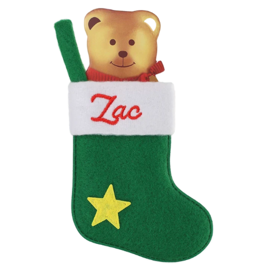 Personalised Mini Christmas Stocking - Names R-Z