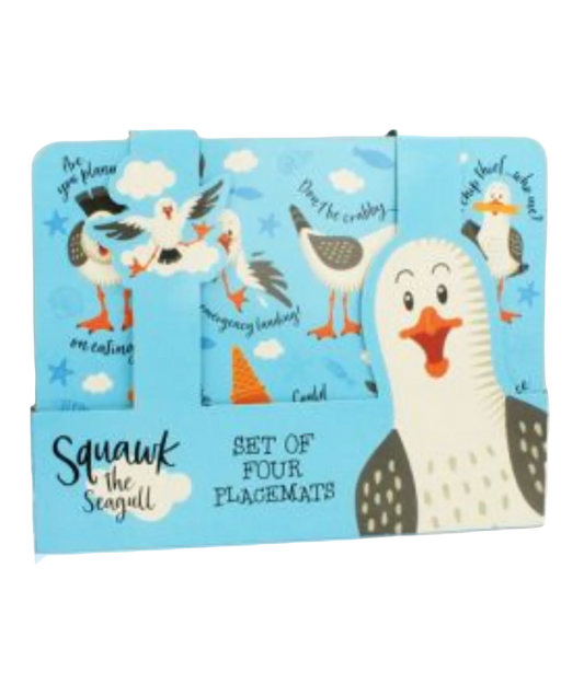 Squawk the Seagull Placemat Set of 4