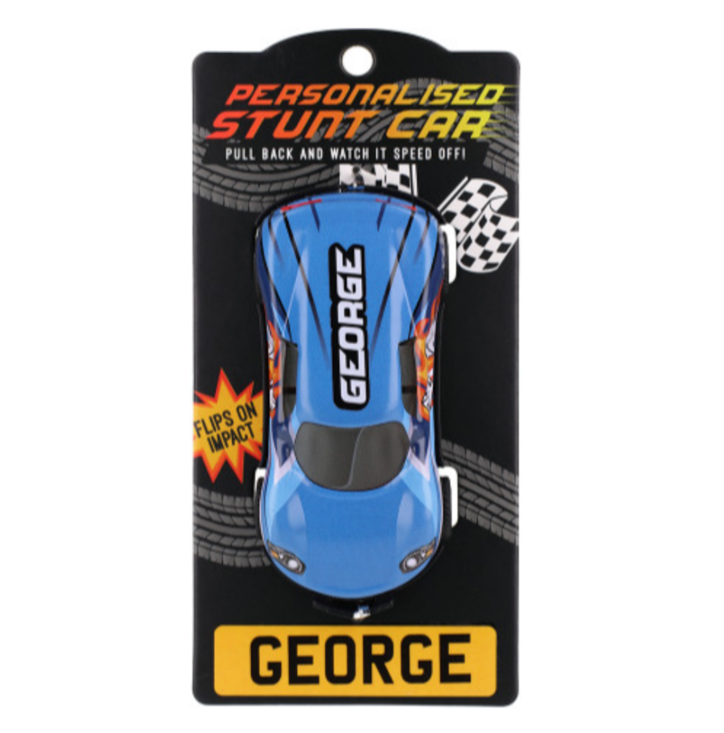 Personalised Toy Car - Names starting with G-J