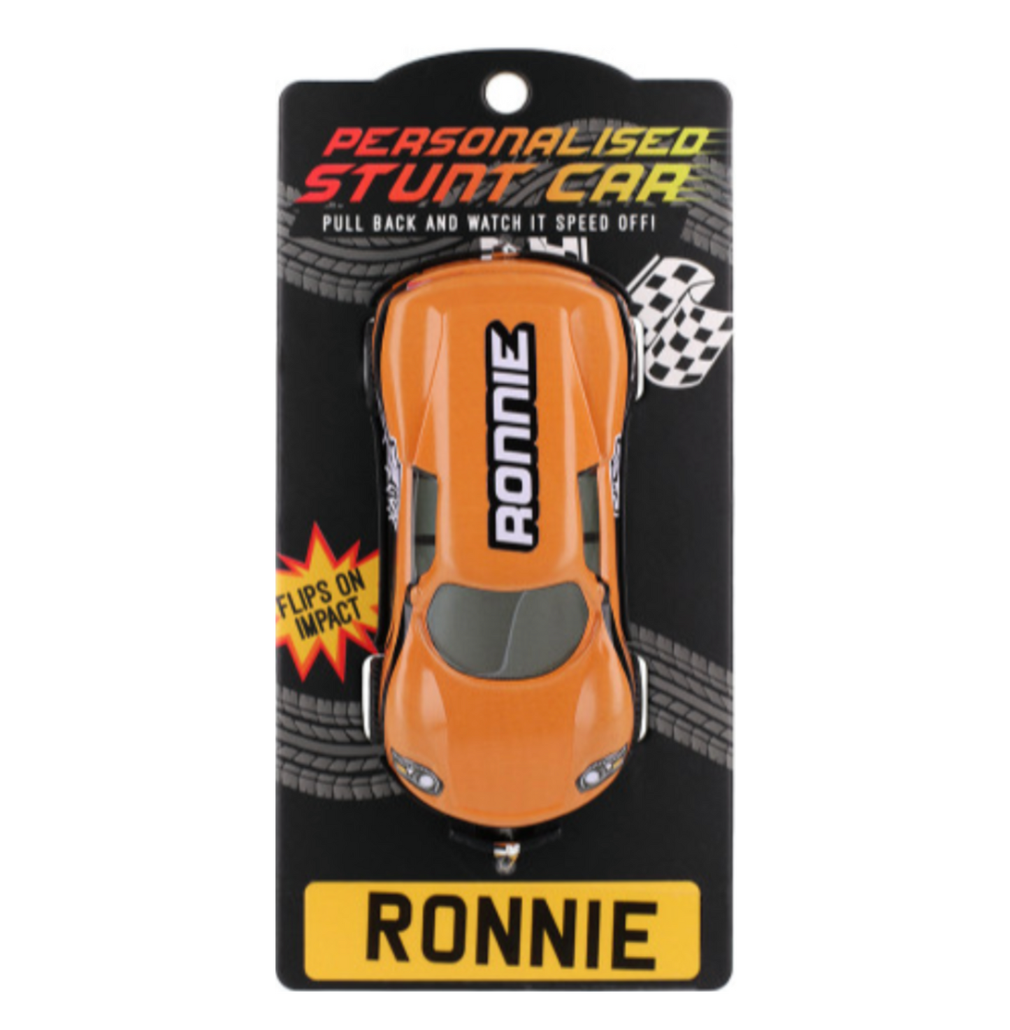 Personalised Toy Car - Names starting with R-Z