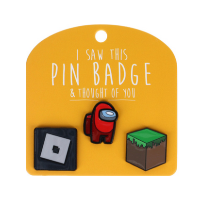 Pin Badges - Entertainment & Gaming