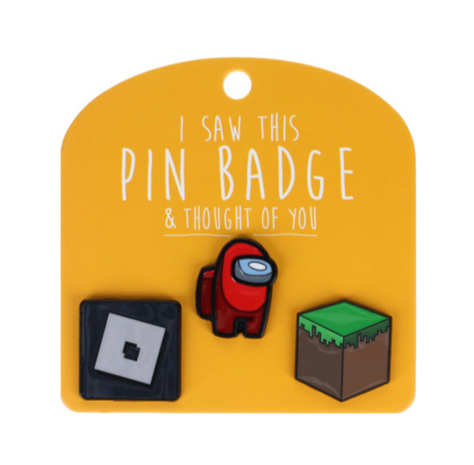 Pin Badges - Entertainment & Gaming