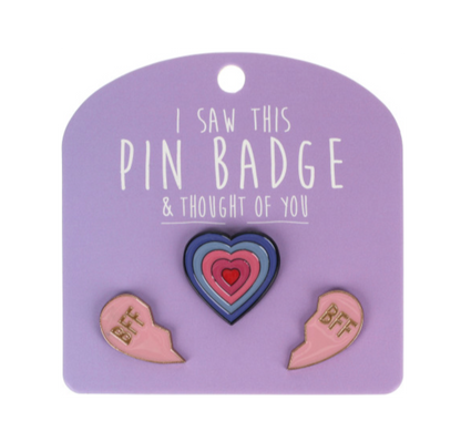 Pin Badges - BFFs
