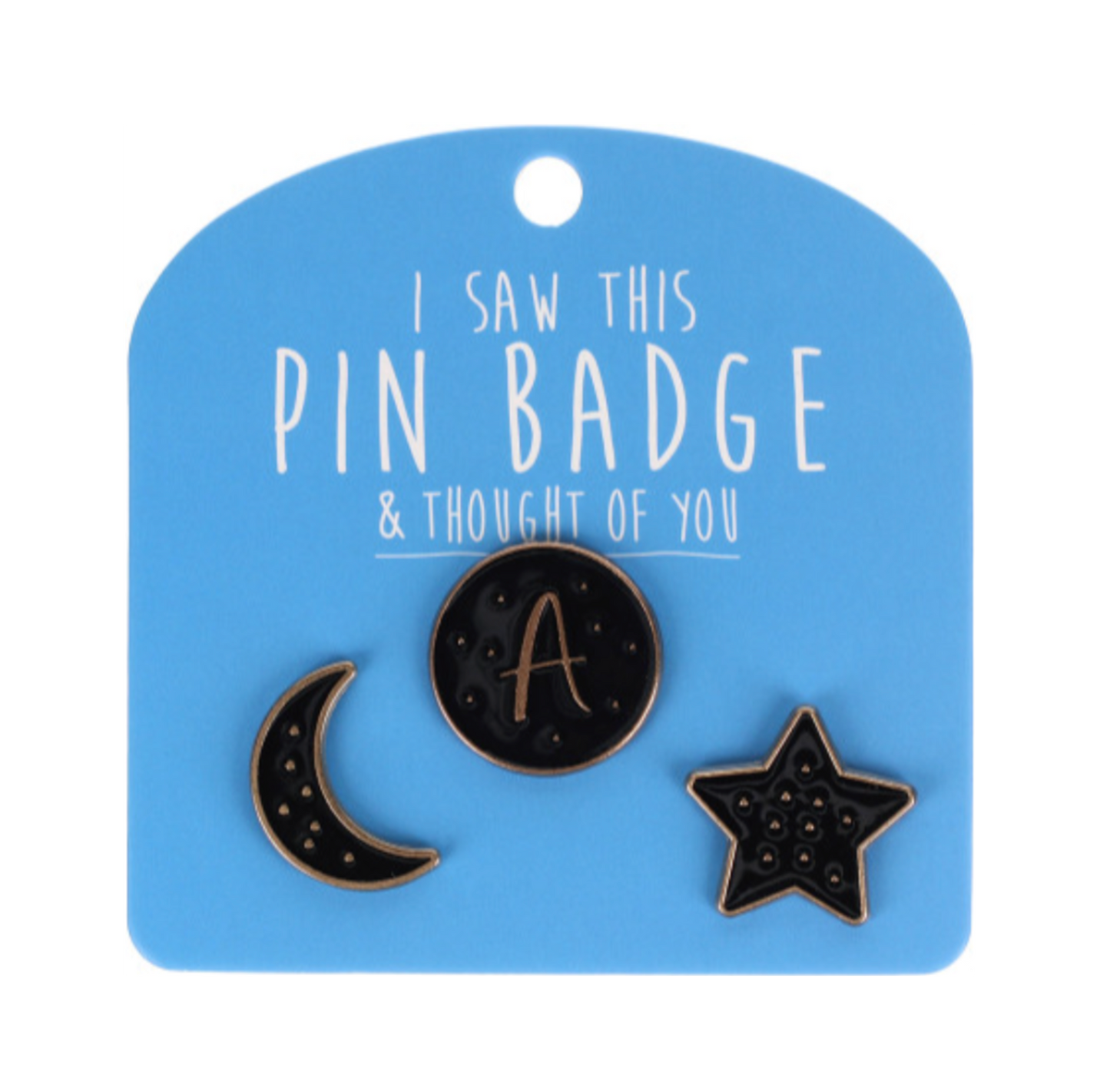 Pin Badges - Initials (Letters)