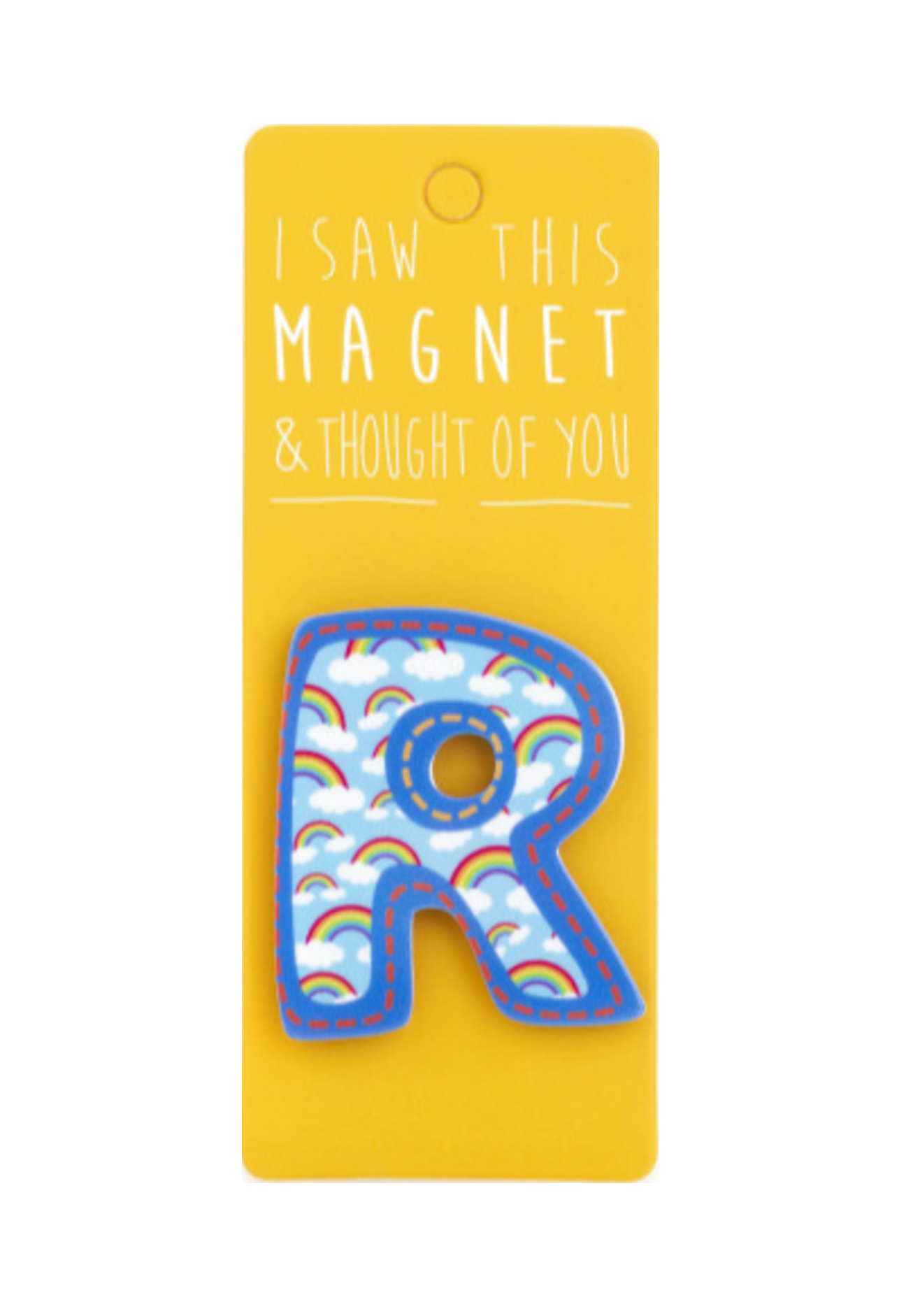 I Saw This Magnet - Initials