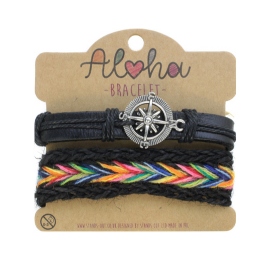 Aloha Collection - Black, White and Natural