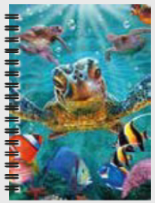3D Jotter - Assorted Designs