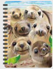 3D Jotter - Assorted Designs