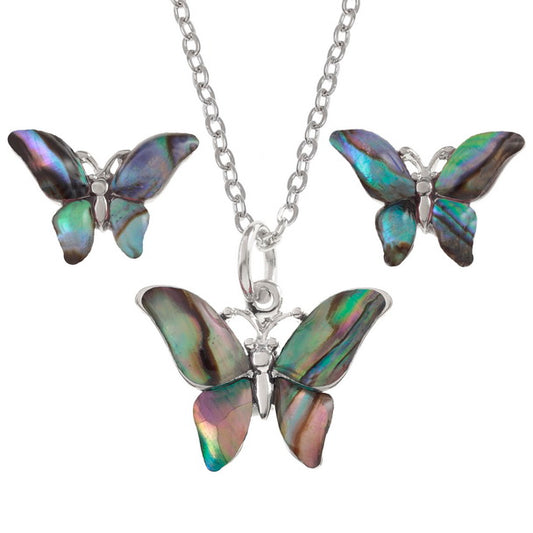 Natural butterfly set