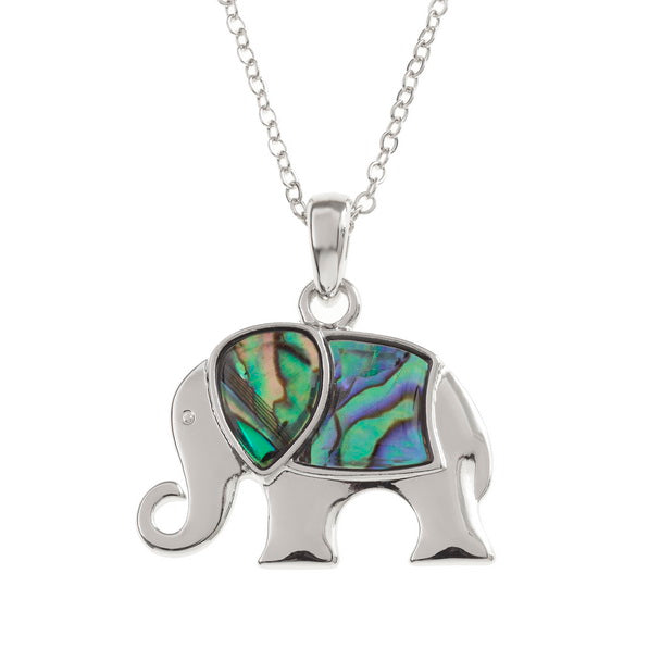 Stylised elephant necklace