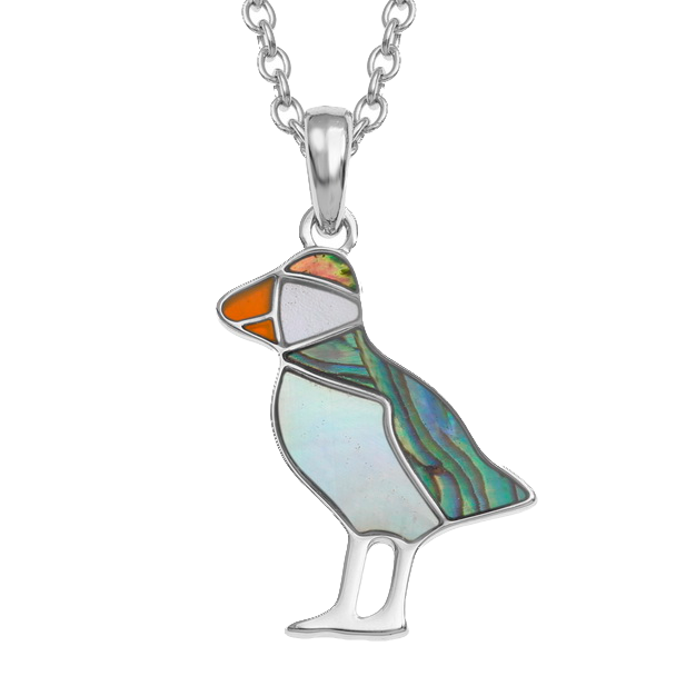 Puffin necklace