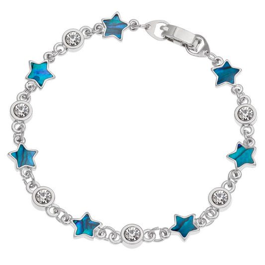 Star and Crystal bracelet ￼