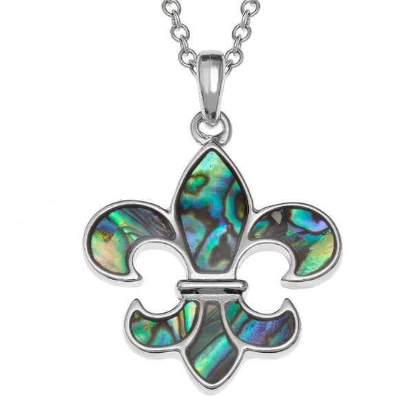 Fleur de lys necklace