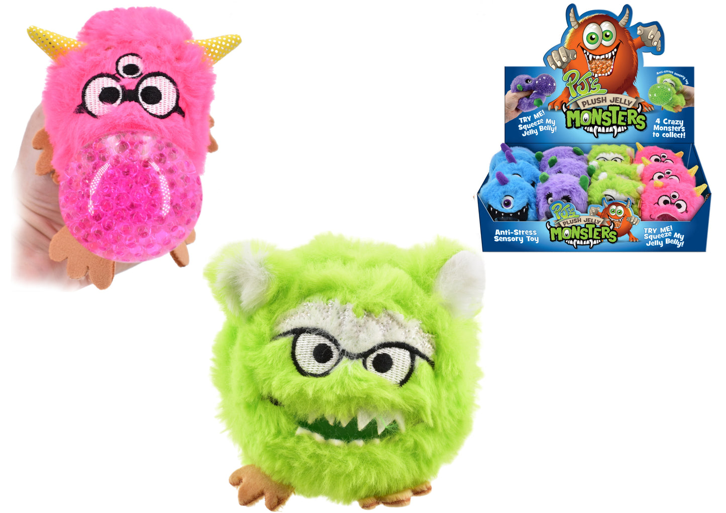 Plush Jelly Squeezers - Monsters