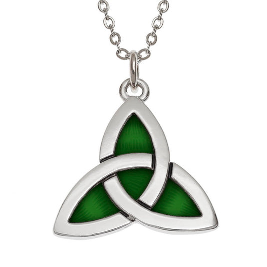 Celtic triquetra necklace