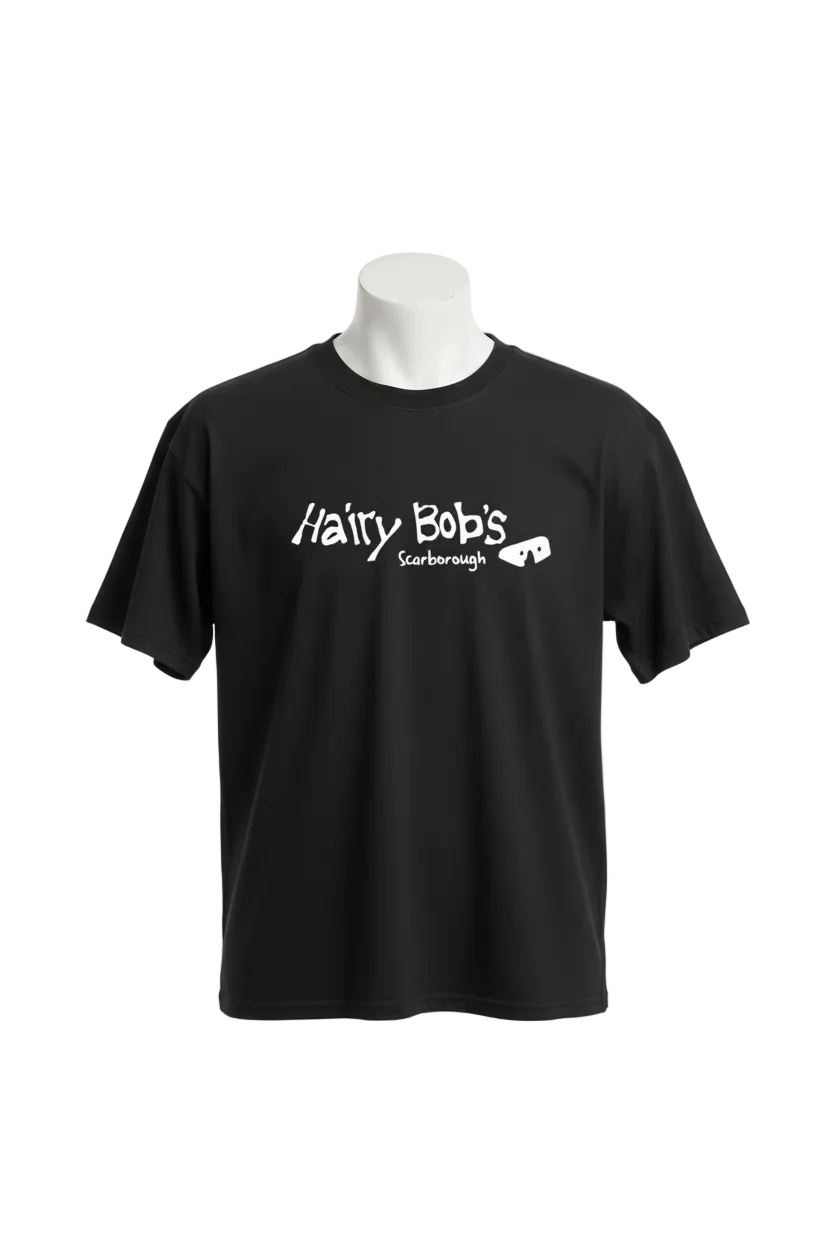 Full studio shot - Black T-Shirt