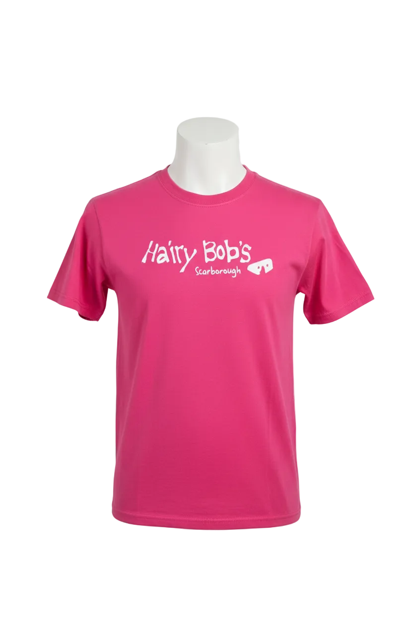 Full studio shot - Hot Pink T-Shirt