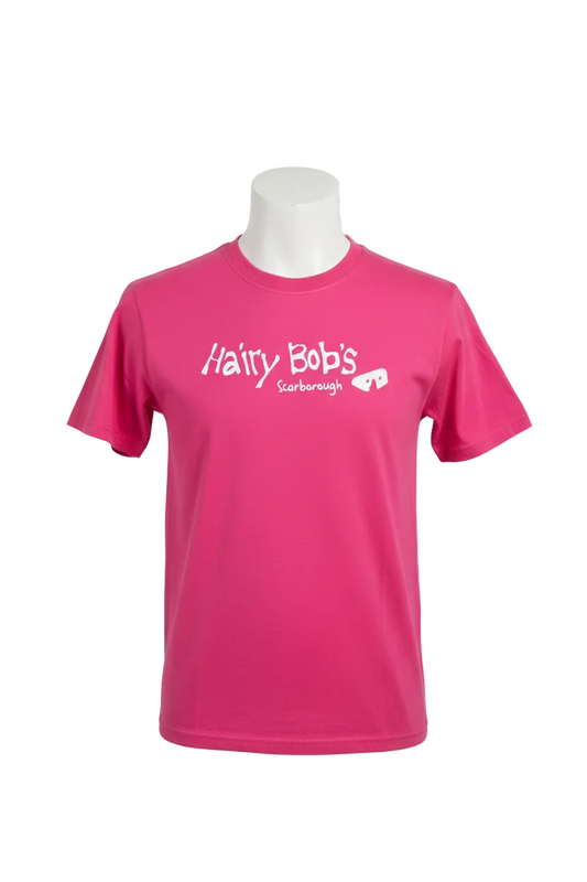 Full studio shot - Hot Pink T-Shirt