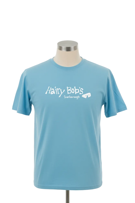 Full studio shot - Sky Blue T-Shirt