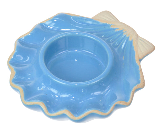 Ceramic Scallop Tealight Holder