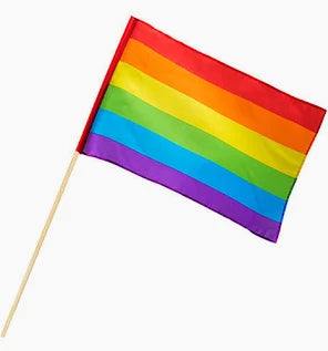 Hand Waving Flag - Rainbow Pride