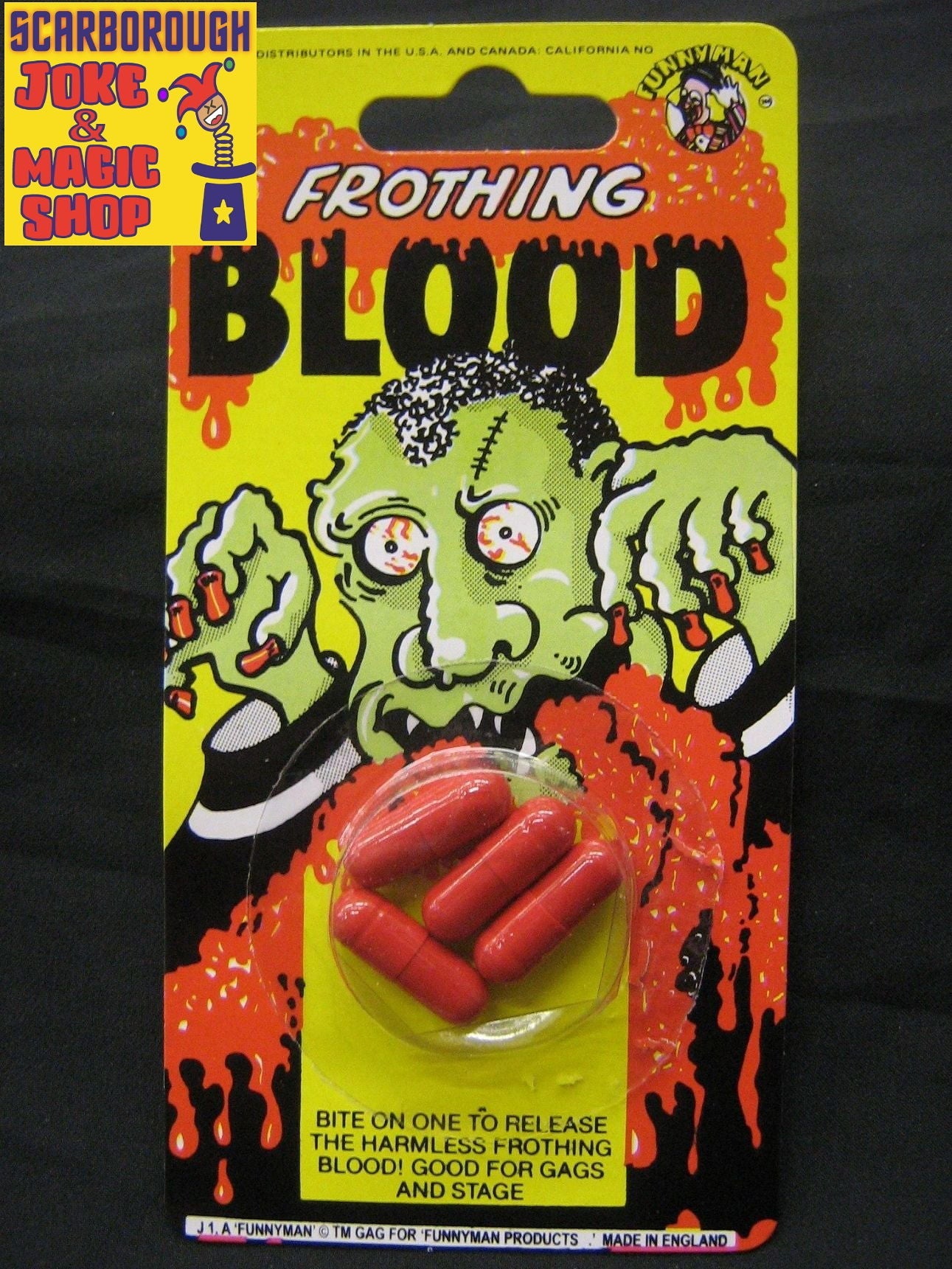 Frothing Blood Capsules